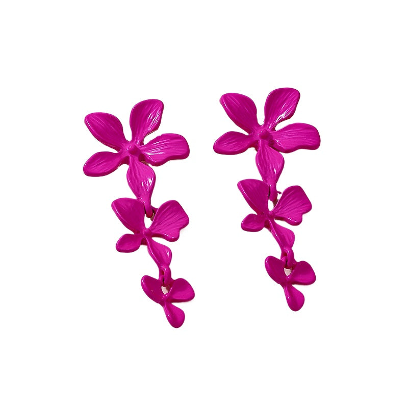 Planderful Vienna Verve Earrings – Fashionable Retro Metal Design