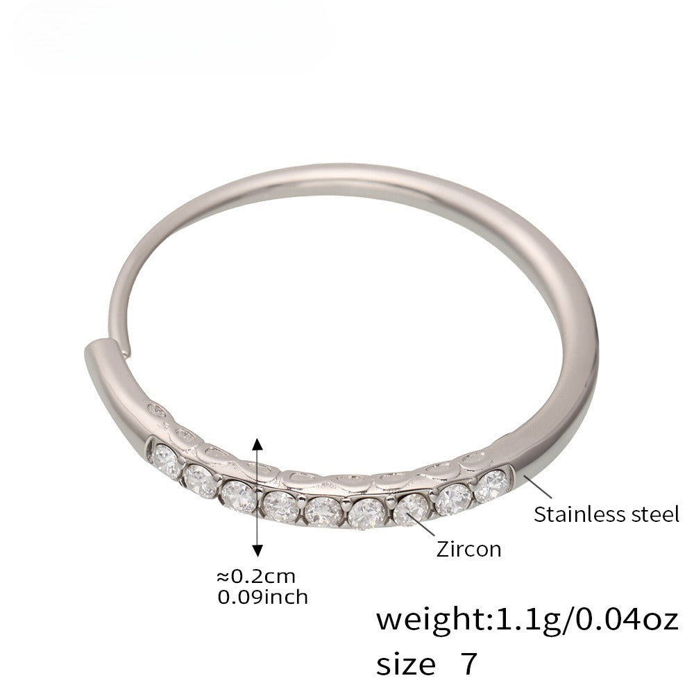 Planderful Zircon Ring Super Flash 5A For Trendsetters