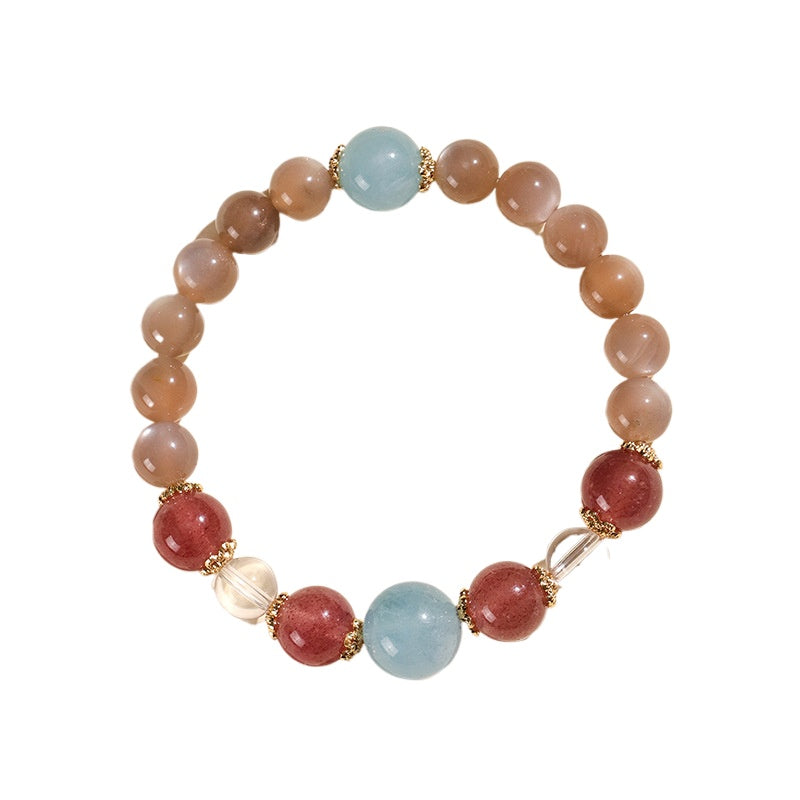 Planderful Fortune's Favor Bracelet – Elegant Crystal Beaded Design