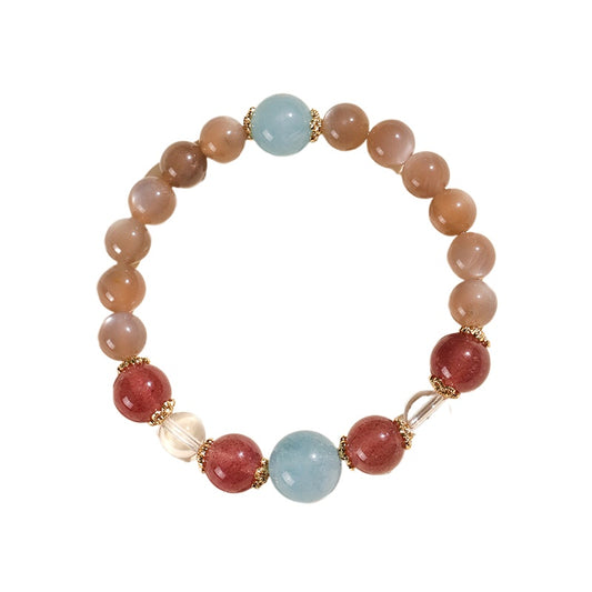 Planderful Fortune's Favor Bracelet – Elegant Crystal Beaded Design