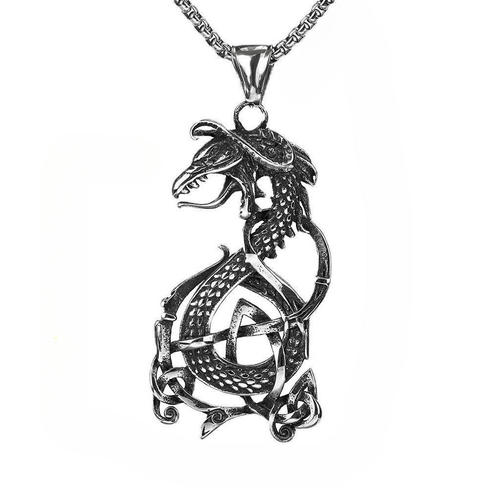 European And American Style Nordic Viking Dragon Pendant Jewelry