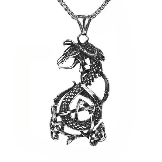 European And American Style Nordic Viking Dragon Pendant Jewelry
