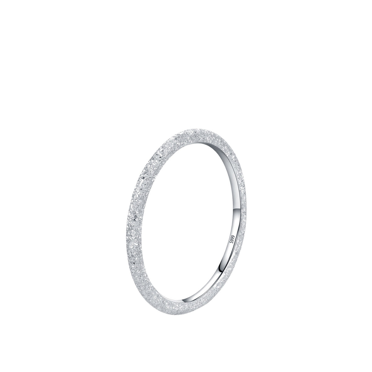 999 Silver Classic Ring