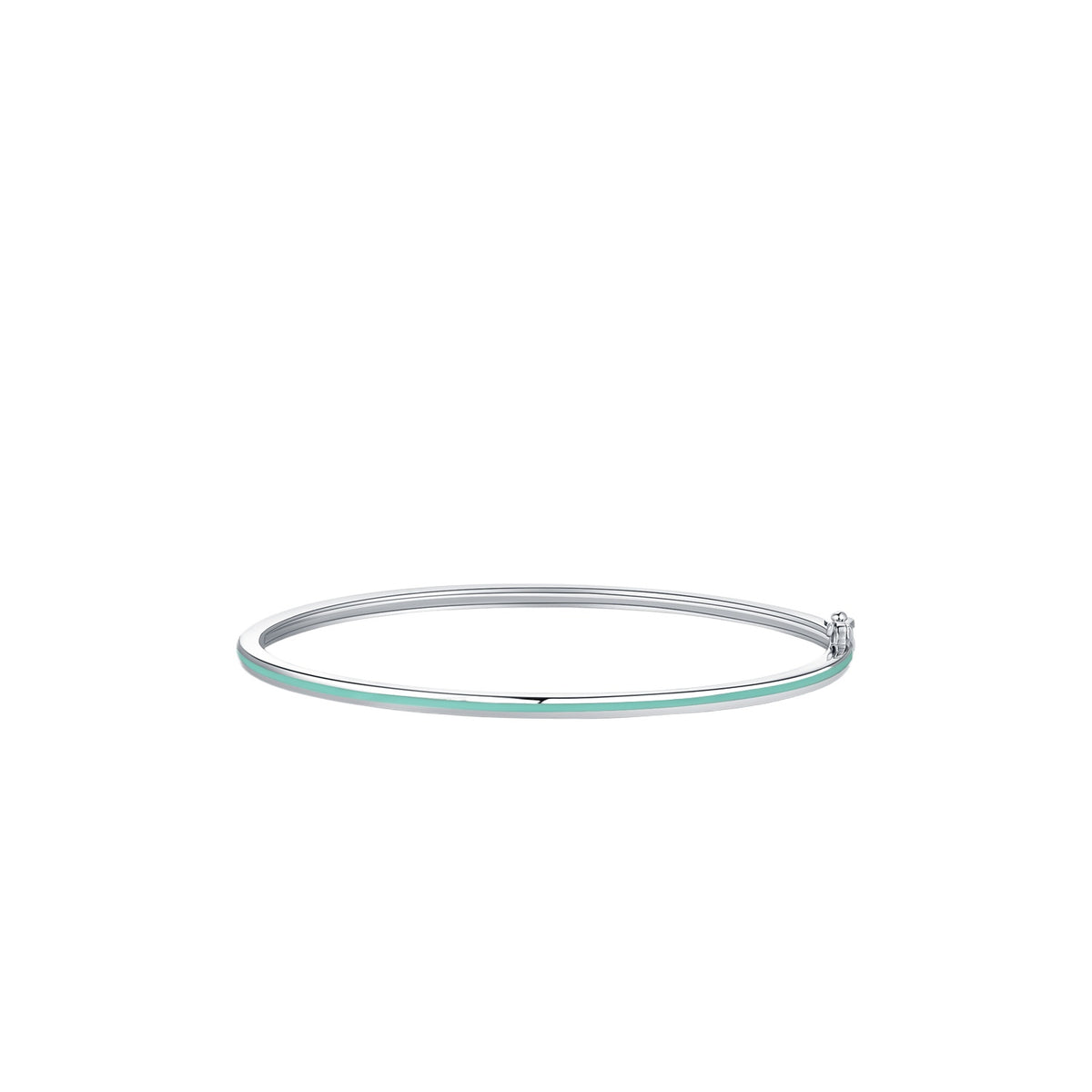 925 Sterling Silver Mint Green Bracelet