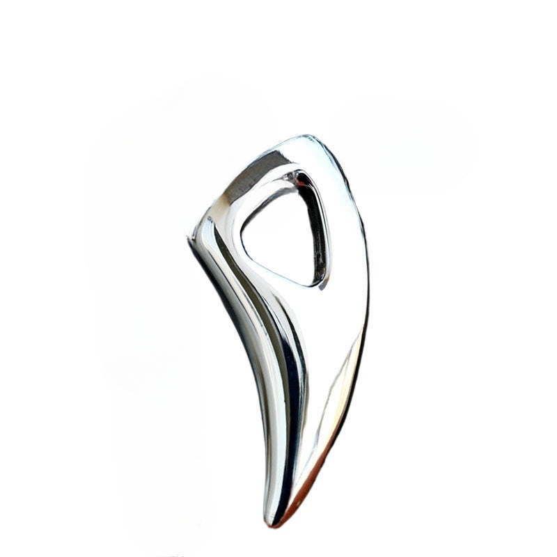 Personalized Titanium Steel Wolf Tooth Pendant for Men - Ethnic Style Jewelry Wholesale