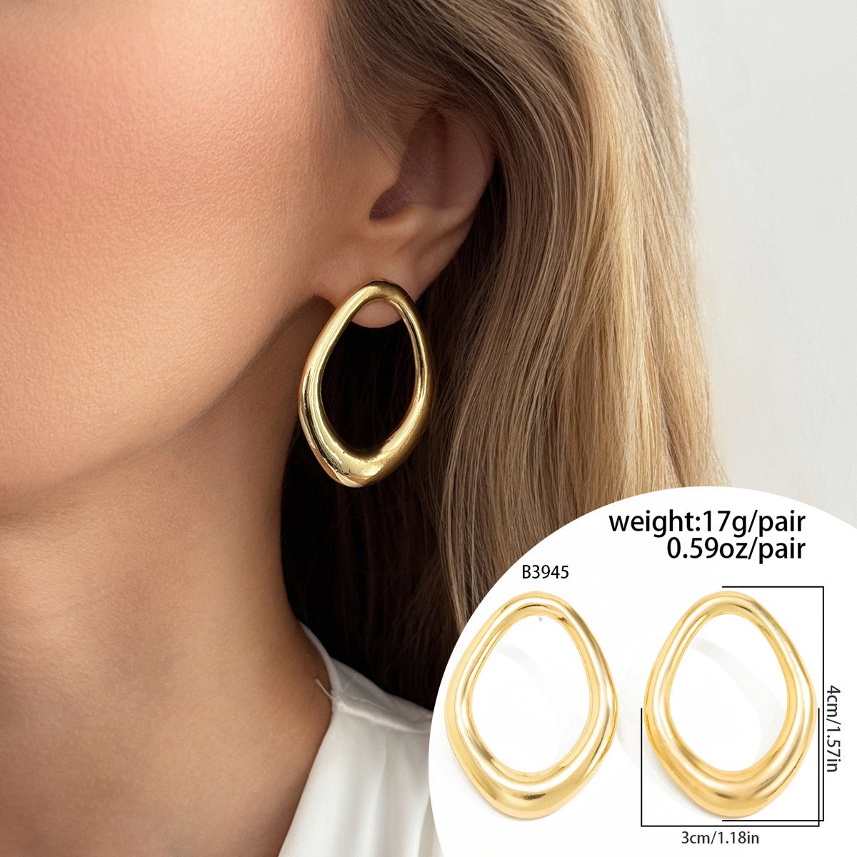 Snake Shaped Exaggerated Long Twist Earrings Planderful Vienna Verve For Women Hollow Geometric Statement