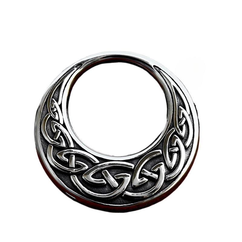 Stylish Nordic Viking Celtic Knot Titanium Steel Pendant for Men - Retro Pattern Wholesale