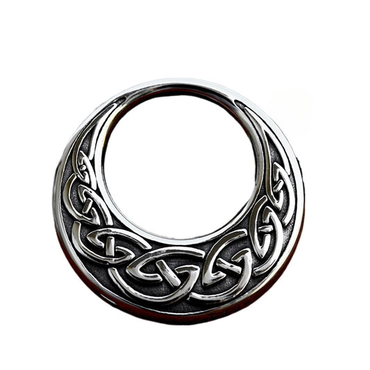 Stylish Nordic Viking Celtic Knot Titanium Steel Pendant for Men - Retro Pattern Wholesale