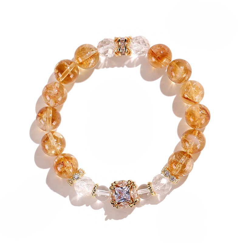 Planderful Fortune's Favor Bracelet – Elegant Crystal Beaded Design