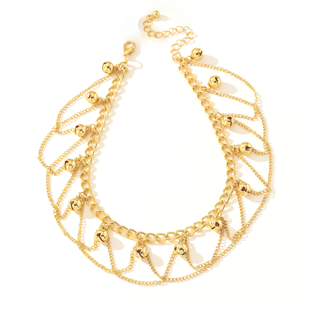 Personalized Retro Gold Arm Chain Bracelet for Women