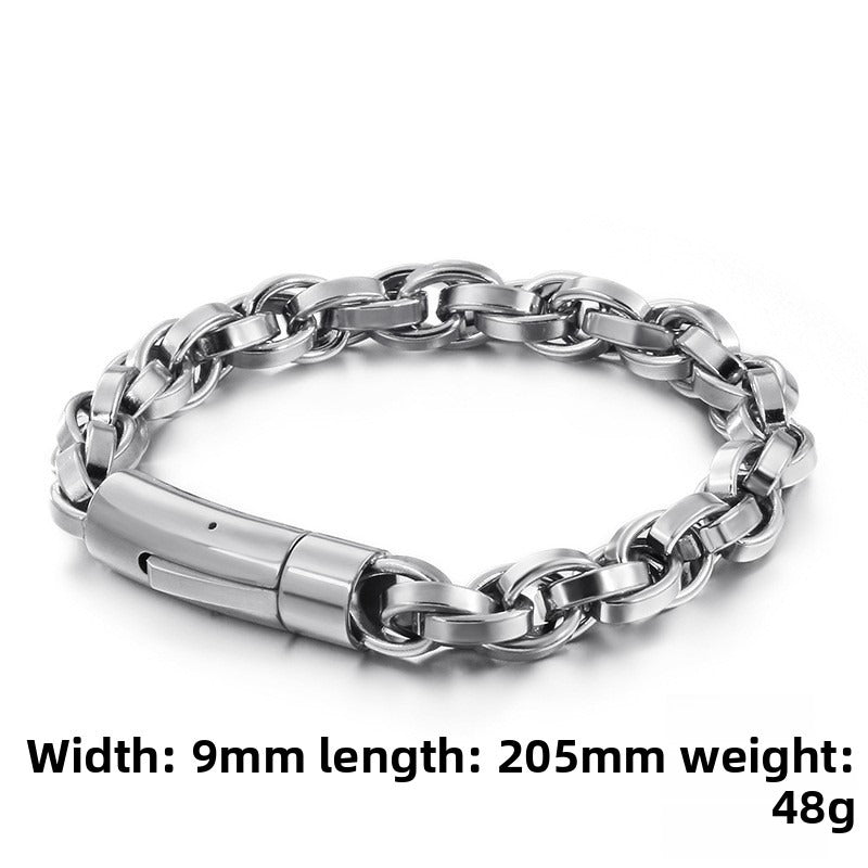 Stainless Steel – Titanium Steel Bracelet Men's Bracelet