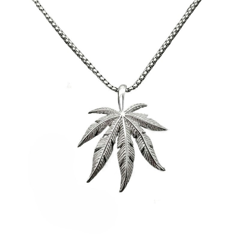 Gold Plated Titanium Steel Necklace Statement Hip Hop Jewelry Pendant Planderful