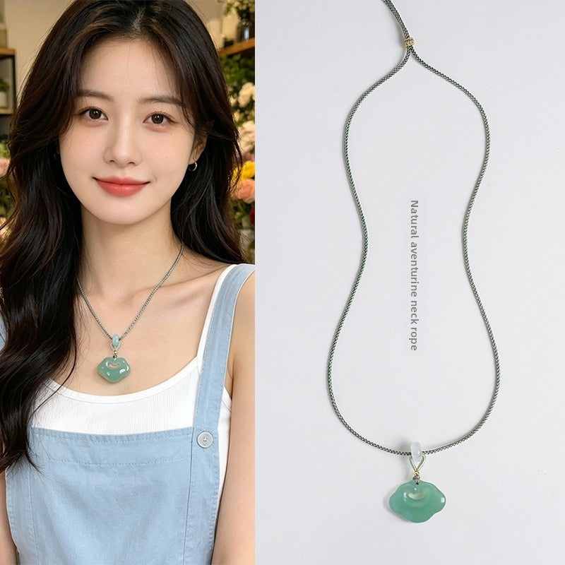 Jade Pendant Necklace
