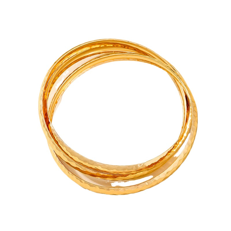 Planderful Vienna Verve Bracelet Set – Minimalist Metal Design