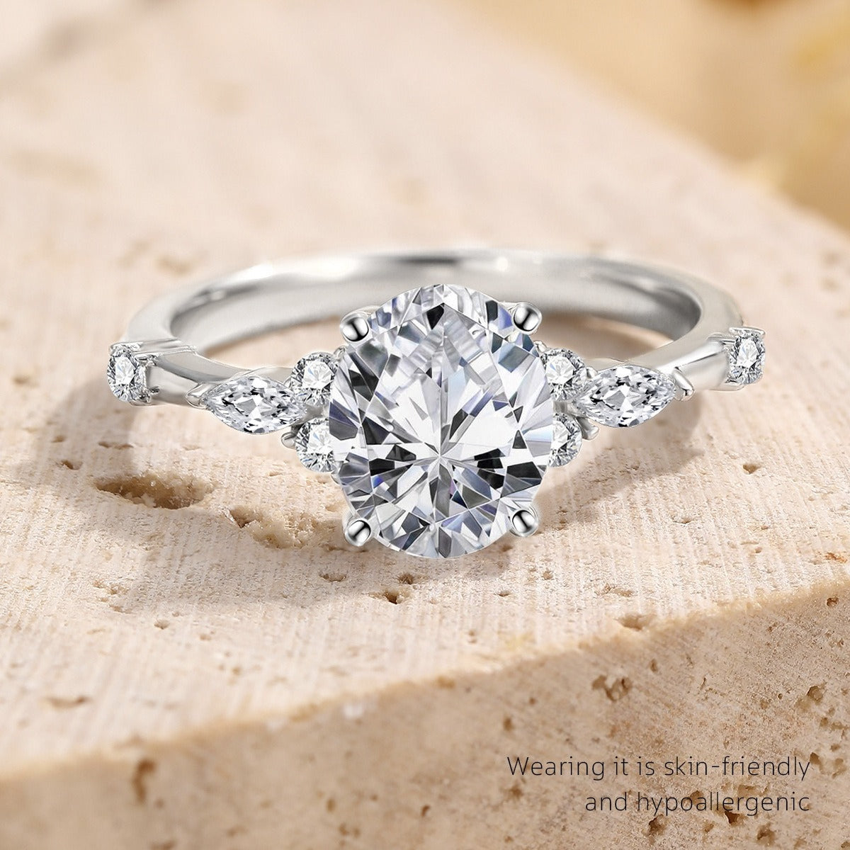 Fanxing Carat S925 Sterling Silver Ring