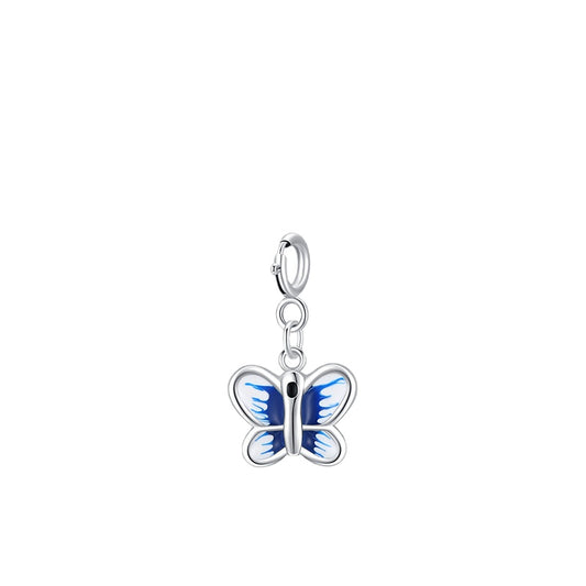 Exquisite Sterling Silver Butterfly Pendant - Japan and South Korea Inspired Design