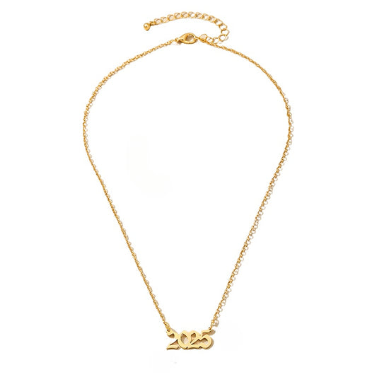Planderful Vienna Verve Necklace – Versatile Cross-Border Metal Design