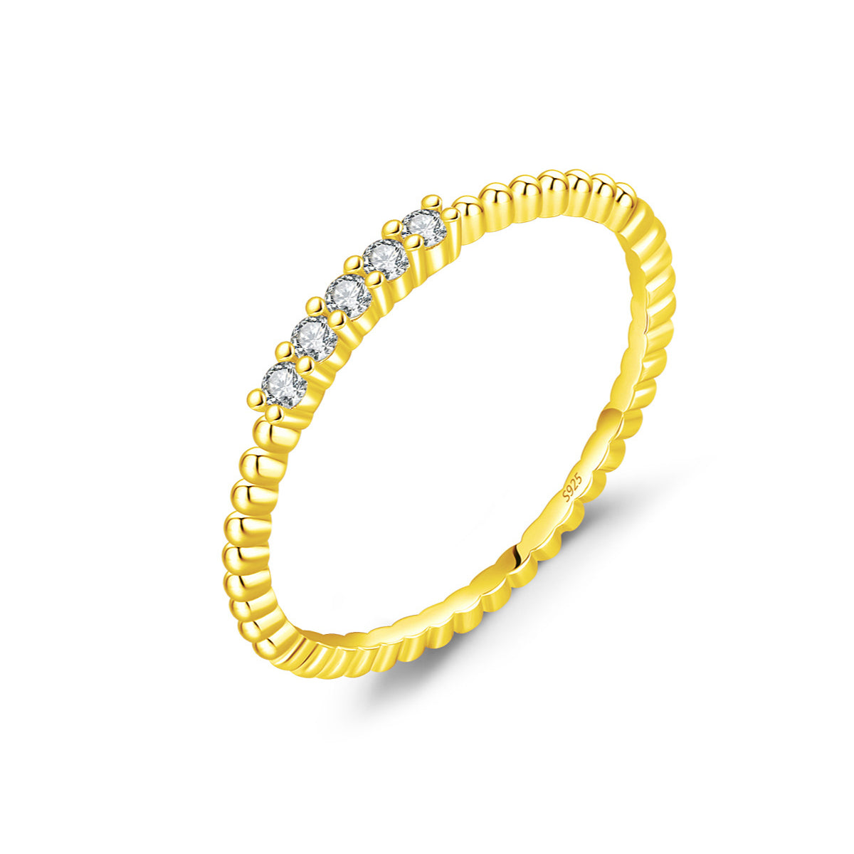 Planderful Moissanite Clover Ring – Stunning Sparkle with Moissanite Clarity