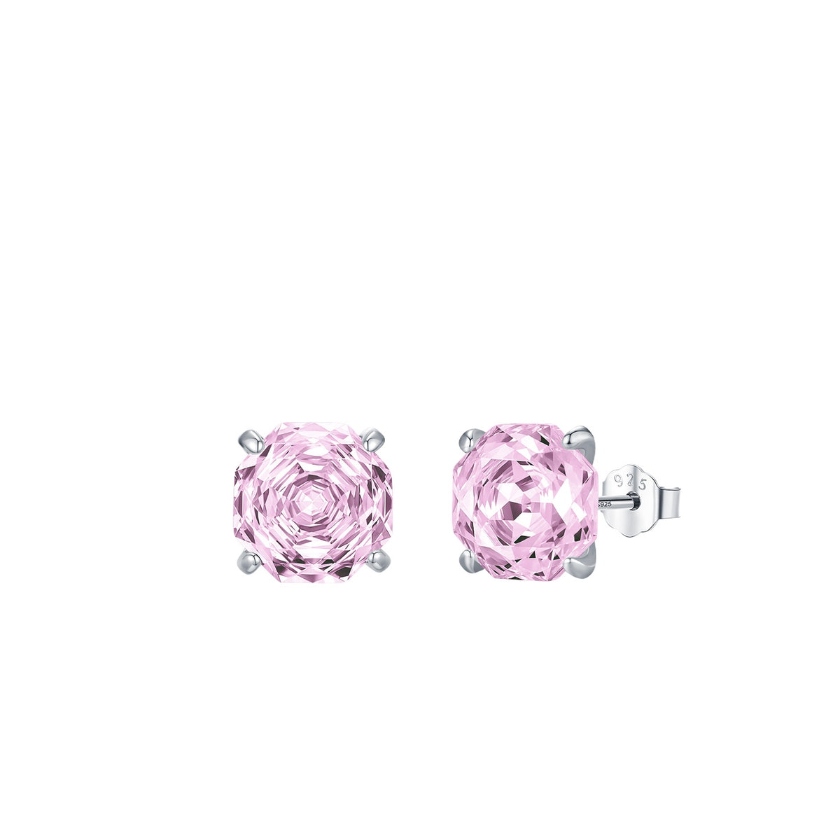 925 Sterling Silver Rose-Cut Cartilage Stud