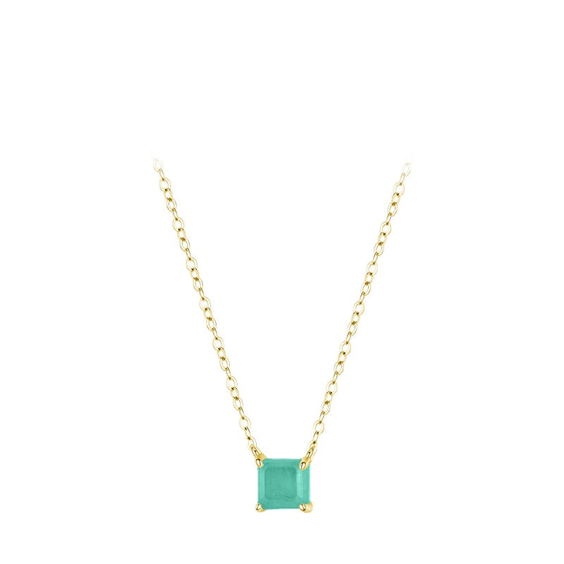 Everyday Genie Sterling Silver Tourmaline Necklace for Women