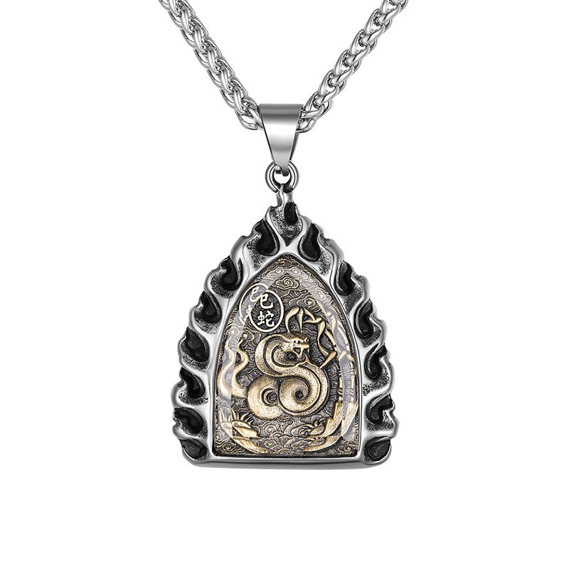 Steel Necklace – Elegant Zodiac Necklace For Everyday Wear Gift Ready Packaging By Planderful