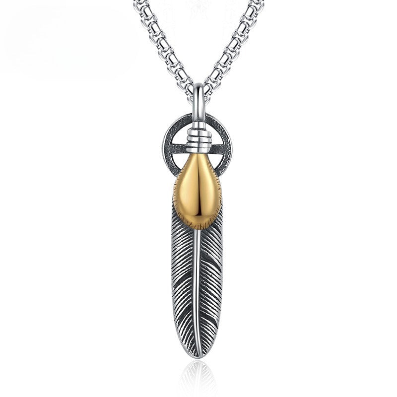 Steel Necklace – Vintage Hip Hop Inspired Everyday Accessory For Men With Bold Charms