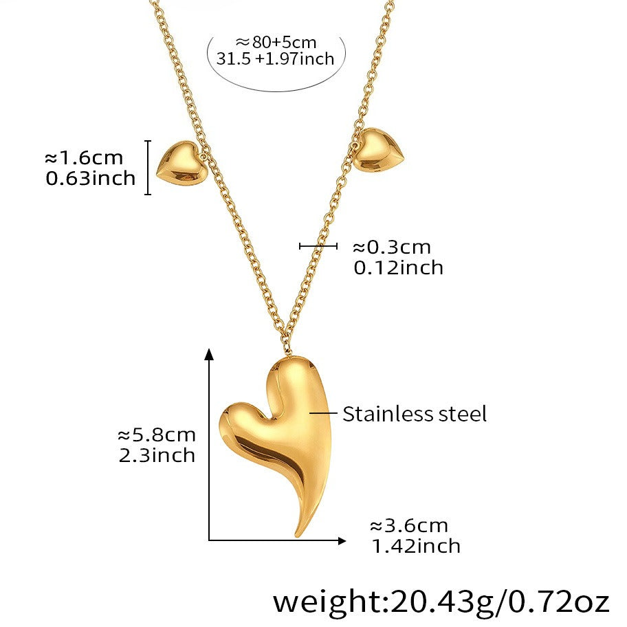 Planderful Gold Personalized Layered Necklace For Women