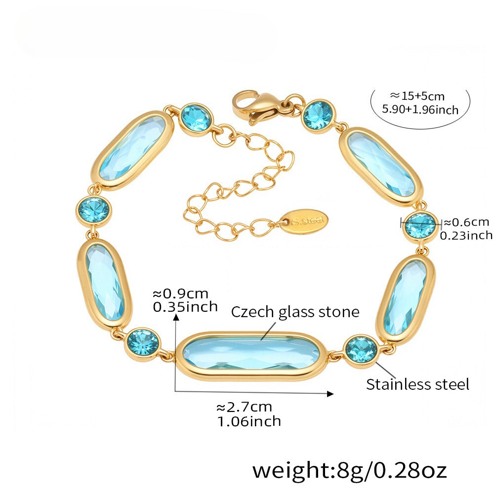 Planderful Everyday Genie Czech Glass Bracelet For Women