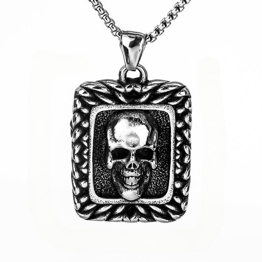 Specially for Foreign Trade Stainless Steel Skull Pendants