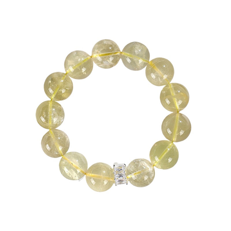 Planderful Fortune's Favor Bracelet – High-Quality Natural Lemon Crystal