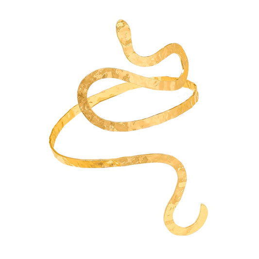 Planderful Vienna Verve Bracelet – Unique Punk Metal Snake Design