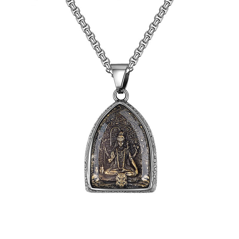 Titanium Steel Necklace – Vintage for Men