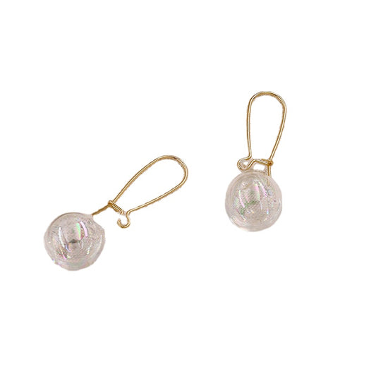 Crystal Ball Pendant Earrings in Vienna Verve Collection