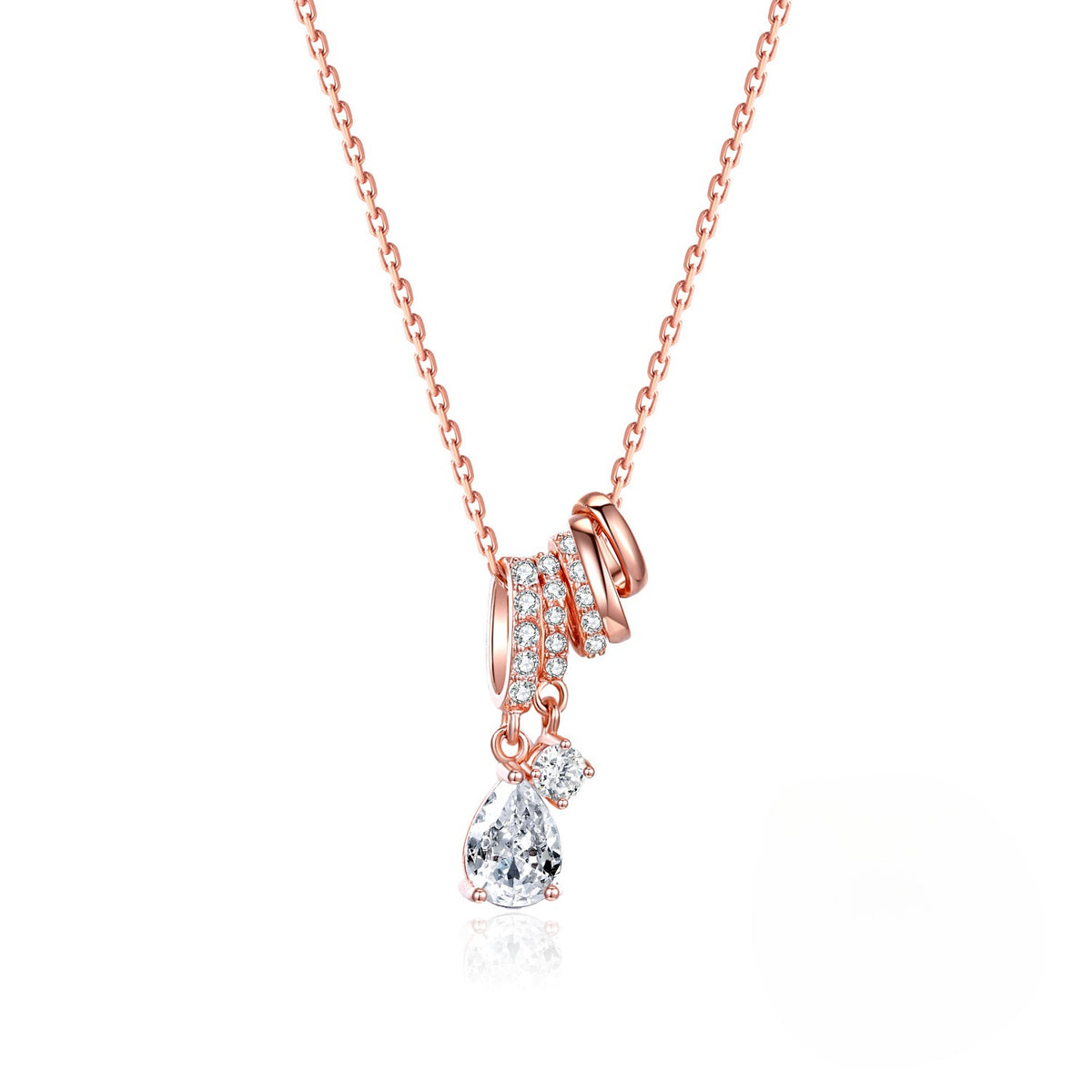 Korean Version 925 Sterling Silver Women's Pendant Necklace