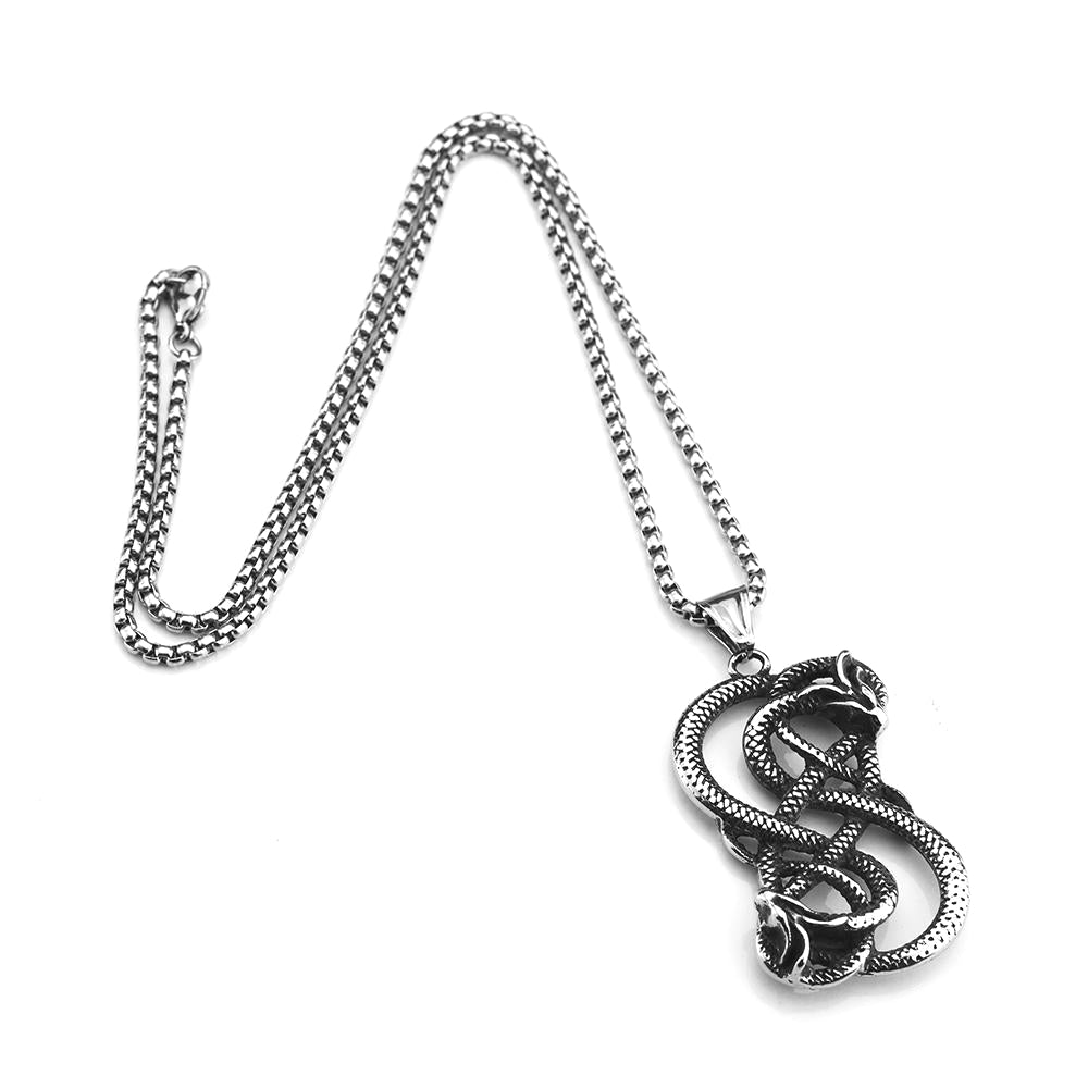 European And American Retro Stainless Steel Men's Pendant Necklace