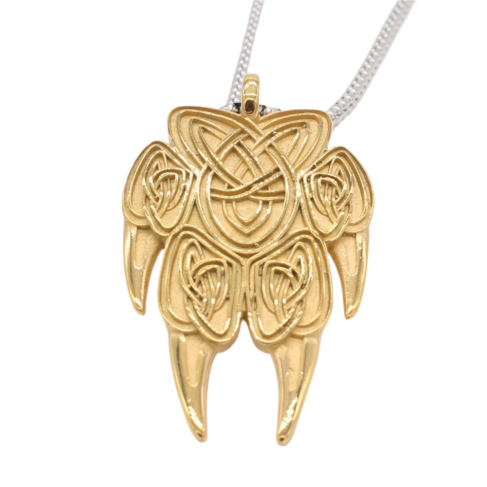 Nordic Pirate Titanium Steel Pendant Necklace