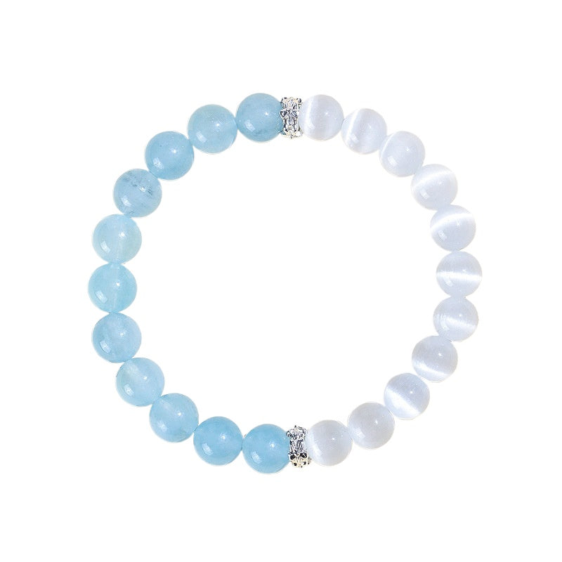 Planderful Fortune's Favor Bracelet – Fresh and Sweet Aquamarine Beaded Design