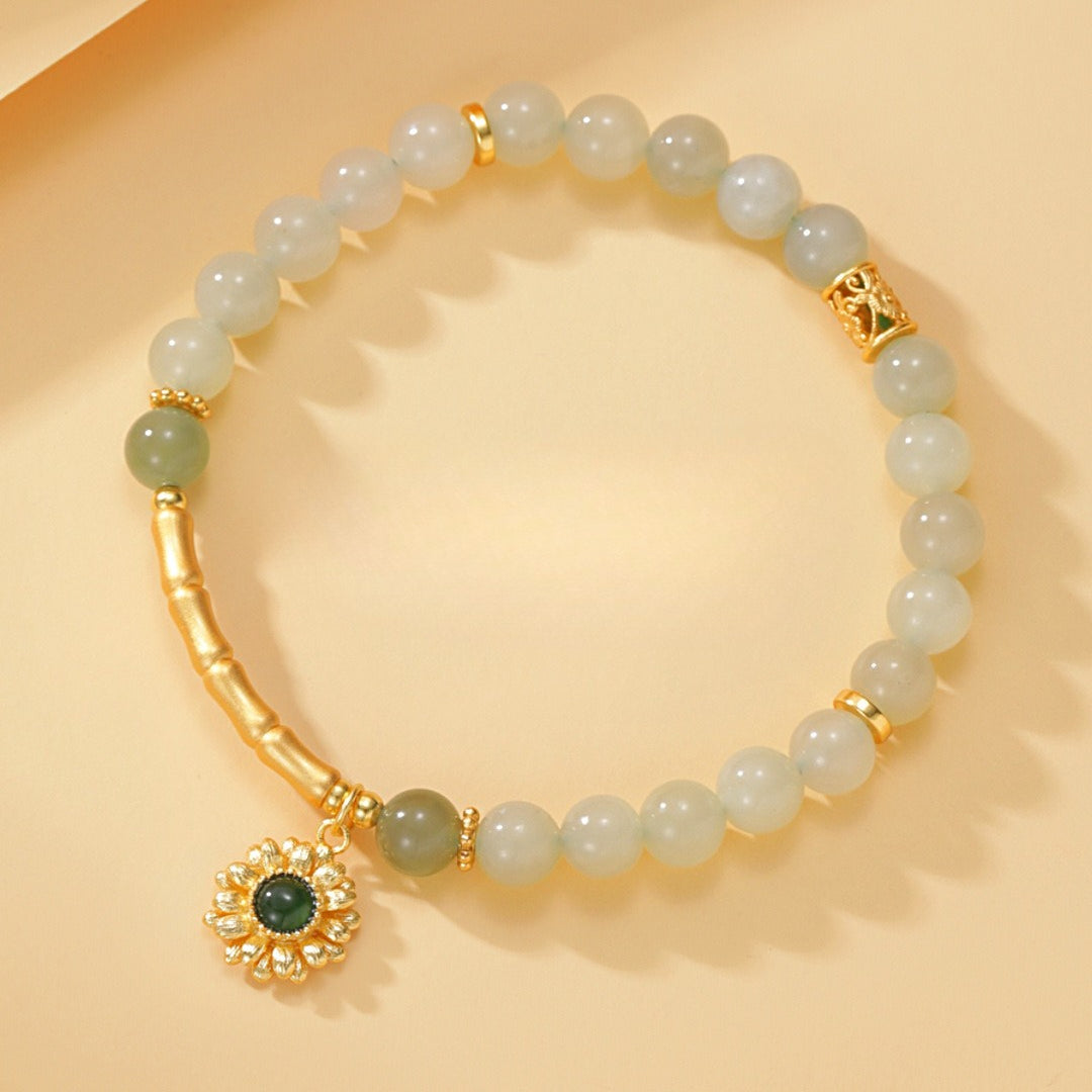 Vintage Sun 925 Sterling Silver Women's Bracelet