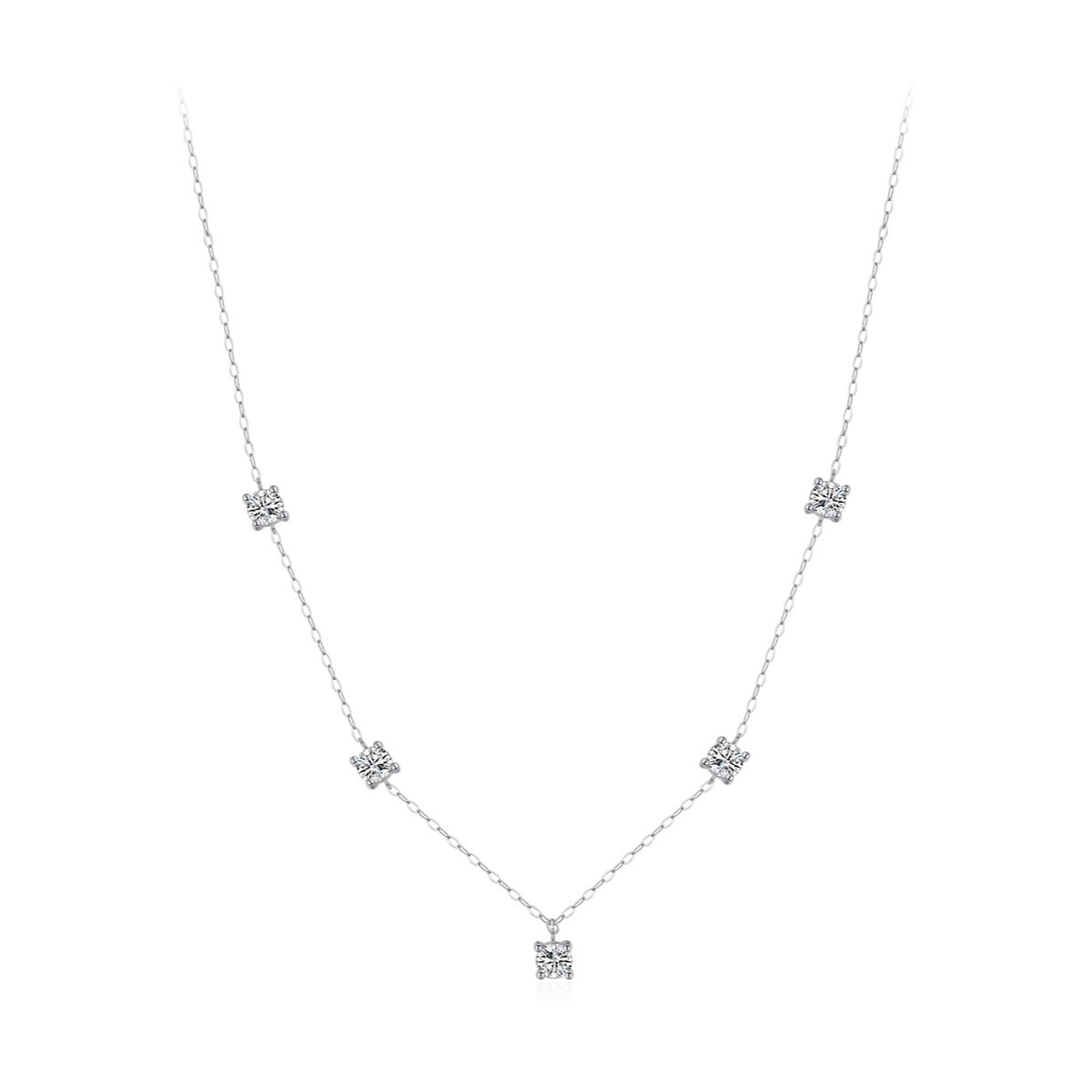 Planderful Everyday Genie Necklace – Elegant and Bright Collarbone Chain for Girls