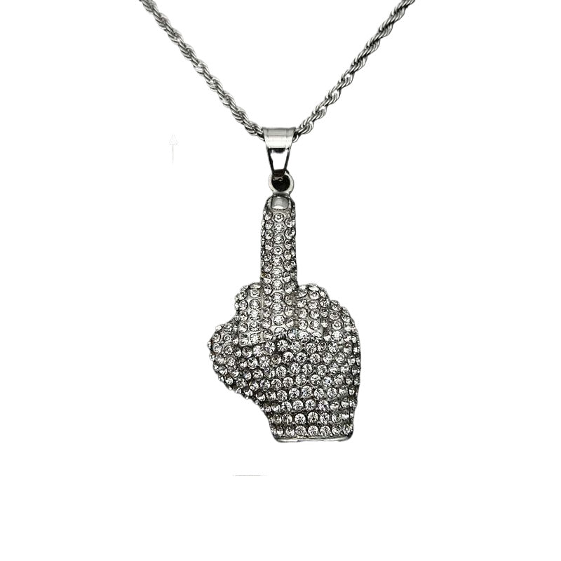 Steel Necklace - Statement Hip Hop Necklace