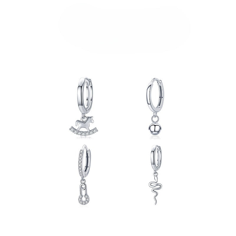 925 Sterling Silver Minimalist Hoop Earrings