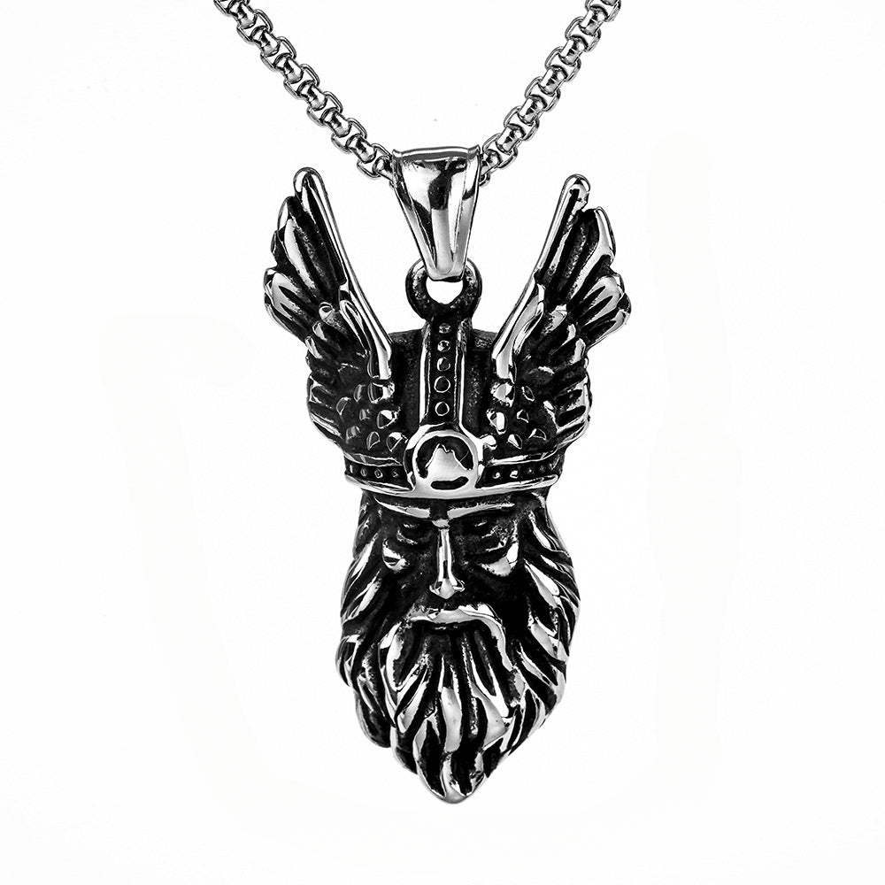 Cross-Border Nordic Viking Culture Odin Pendant Men's Accessories