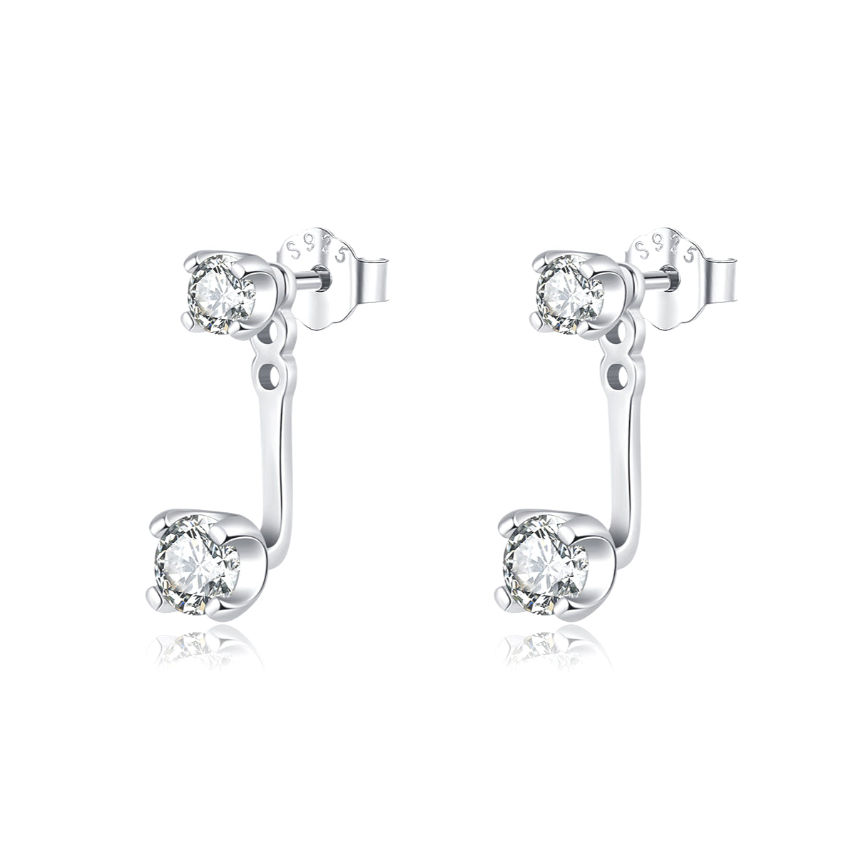 Planderful Everyday Genie Earrings – Exquisite Versatile Zircon Design