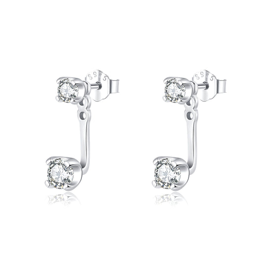 Planderful Everyday Genie Earrings – Exquisite Versatile Zircon Design