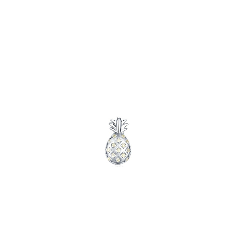 925 Sterling Silver Pineapple Watermelon Earrings