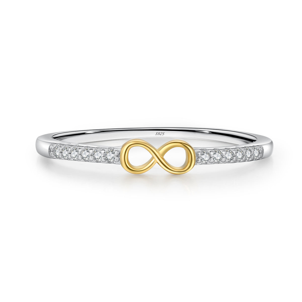 Planderful Everyday Genie Ring – Irregular Love Design with Shining Zircon