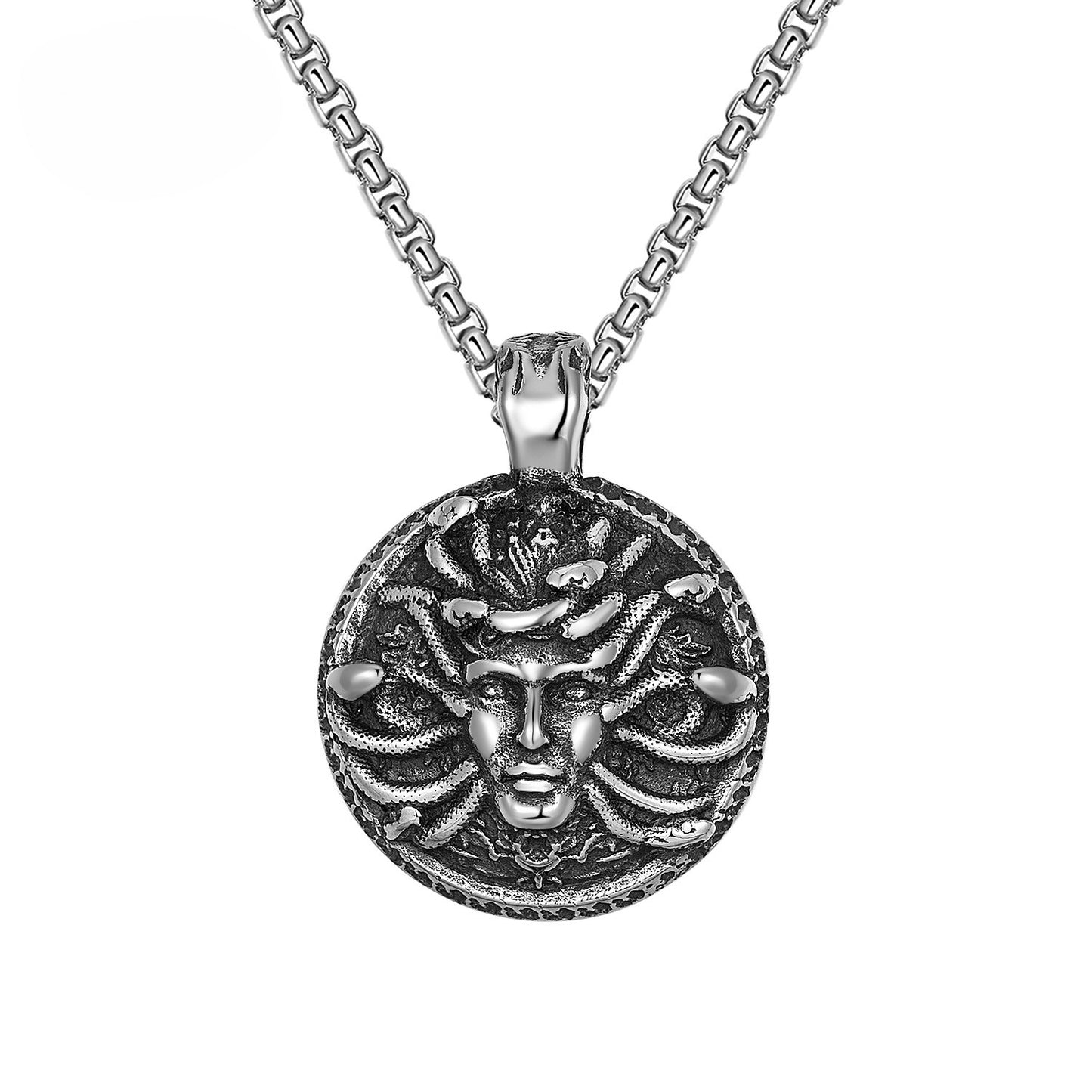 Steel Necklace – Statement Men's Necklace