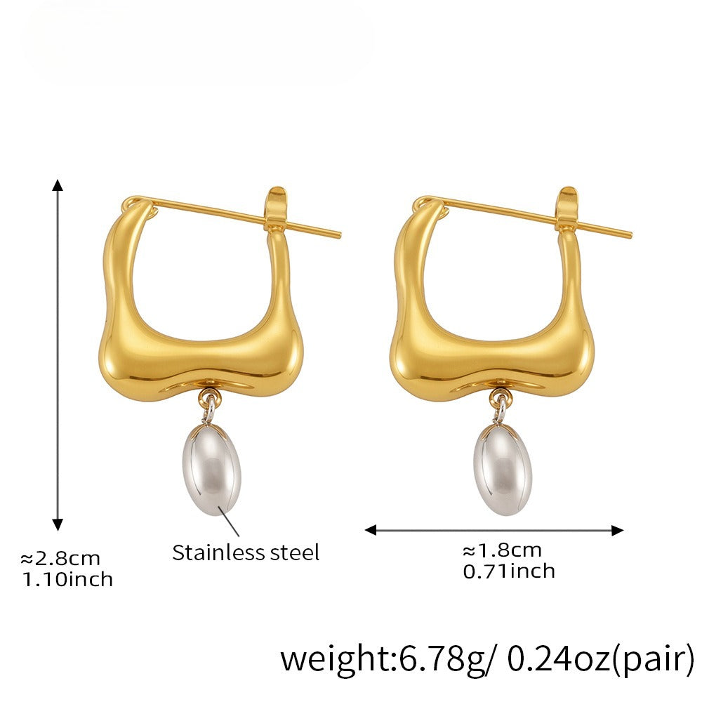 Planderful Premium Stainless Steel Geometric Earrings Women