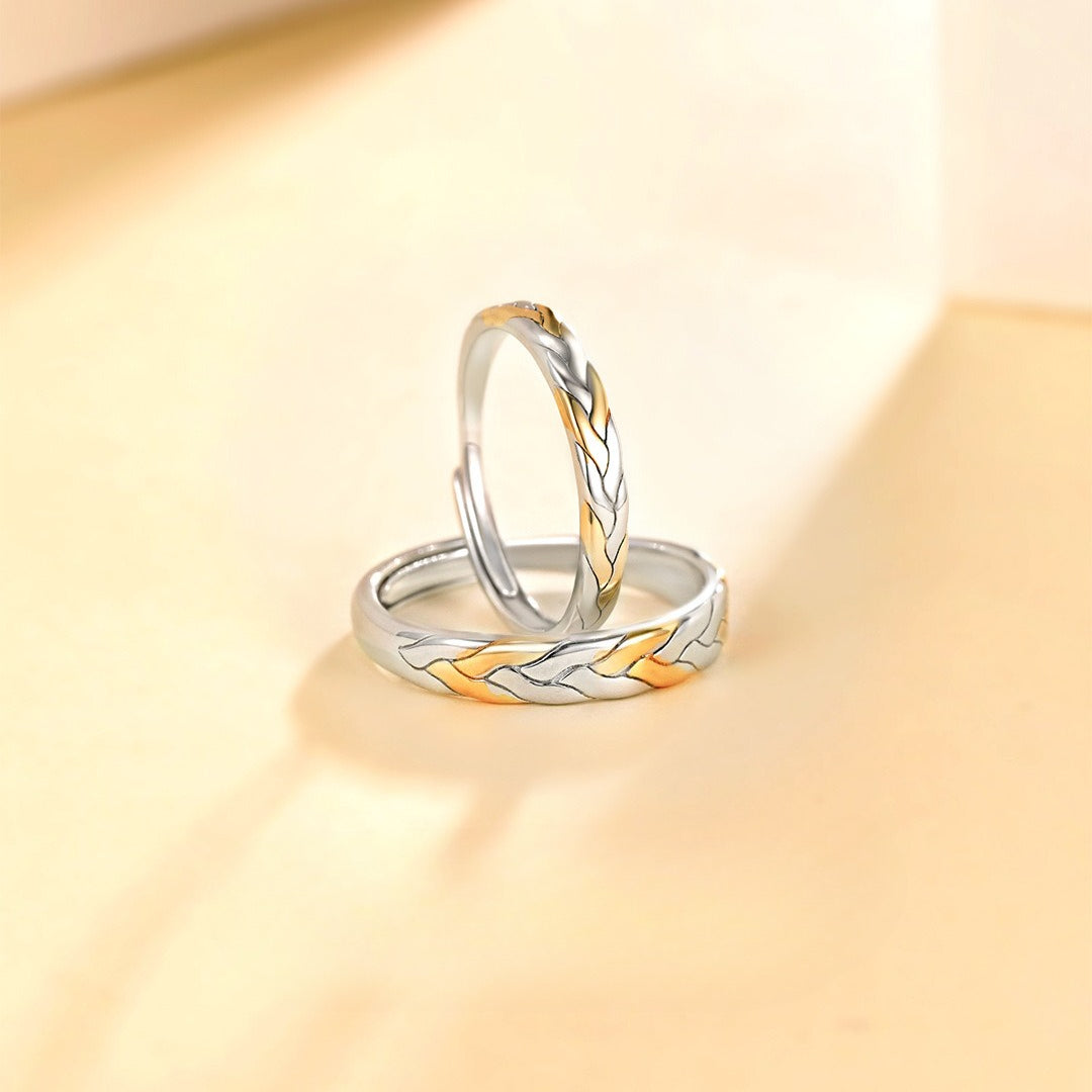 Original Wheat S925 Sterling Silver Ring