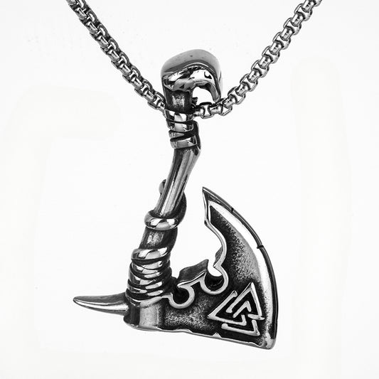 Norwegian Viking Pendant Personalized Axe Rune Fashion Jewelry